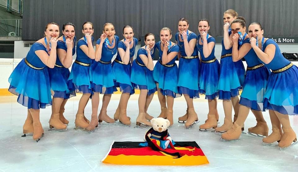 Mahlsdorf LIVE - Deutsche Meisterin und Bronze bei Olympia der Freizeit-Sportler: Mahlsdorferin räumt im Synchron-Eislauf ab
